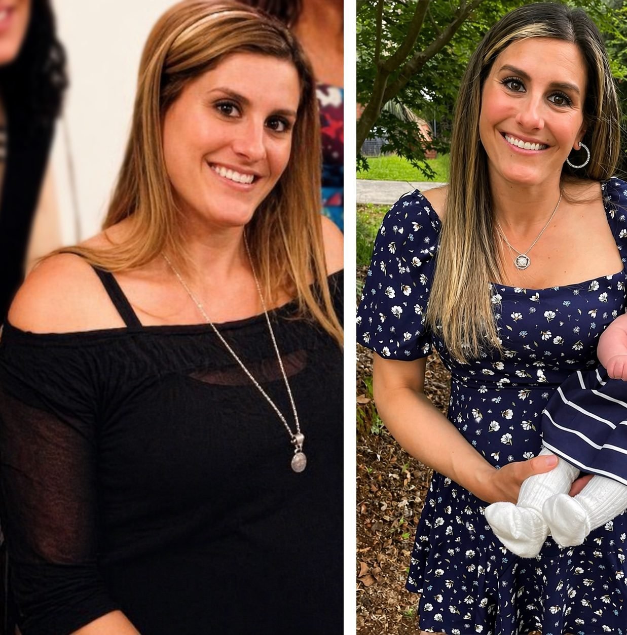 Lesley before and after
